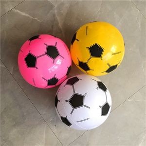 Custom 16 inches PVC Inflatable Football Beach Ball