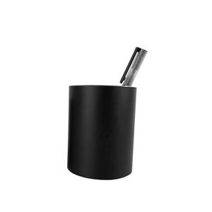 Aluminum Tricolor Cylindrical & Cuboid Pen Holder Makeup Collector