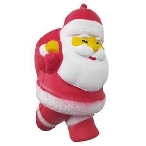 Santa Claus w/Backpack Stress Reliever