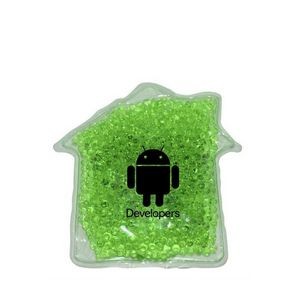 Multicolor Creative House Shaped Gel Beads Hot/Cold Packs