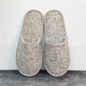 Hotel Cotton And Linen Non-slip Sandals