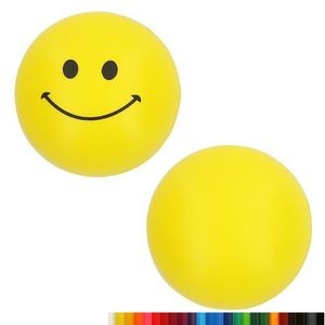 PU Foam Smiley Face Stress Ball with Your Logo