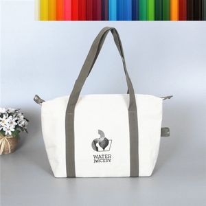 Insulated Nylon Cooler Food Tote Bag