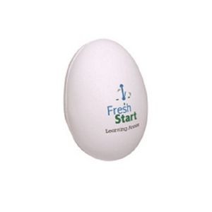 Squeezable PU Egg Stress Reliever