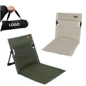 Folding Beach Lounger Chair with Logo
