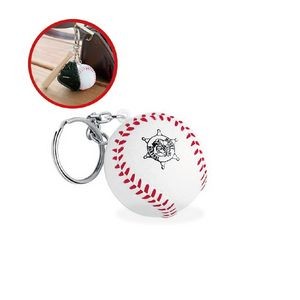 Basetball Key Ring PU Toy Stress Ball