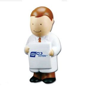 Male Doctor Shaped Stress Reliever