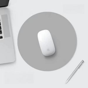 Round Solid Color PVC Mouse Pad
