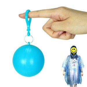 Disposable Raincoat w/Ball Carrier
