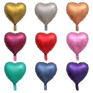 Multicolor Heart Shaped 18 inches Aluminum Foil Balloon