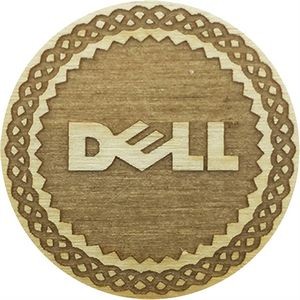 Wood Poker Chips with Logo