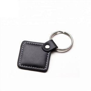Custom Printed Car Leather Keychain