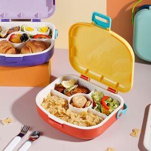 Children's 4 Compartment Lunch Box