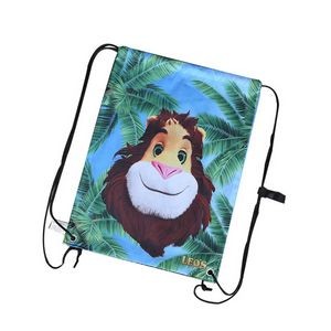 Sublimation Polyester Drawstring Backpack