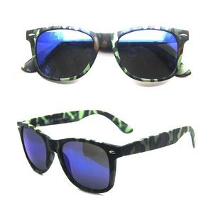 Plastic Woodland Camo Sunglasses