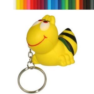 Bee PU Stress Reliever Key Chain