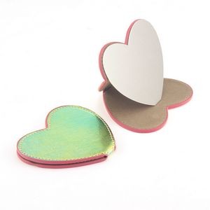 Mirror w/PU Leather Cover