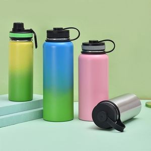 Color-Changing Thermos Bottle For Outdoor Mountaineering