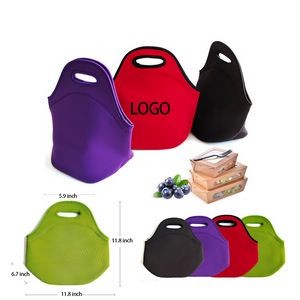 Reusable Neoprene Lunch Tote Bag