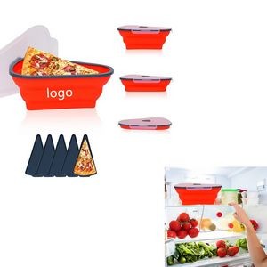 Expandable Silicone Pizza Container