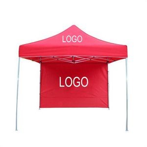 10 Feet x 10 Feet Canopy Tent with Back Walls