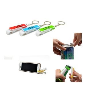 Key Chain Ring/Beer/Can/Bottle Opener w/Small Bar Claw