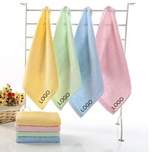 Bamboo Fiber Baby Washcloth Towel
