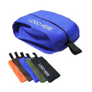 Portable Nylon Waterproof Travel Shoe Bag