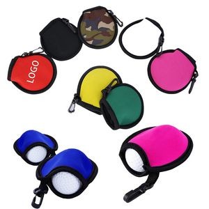 Golf ball cleaner pouch