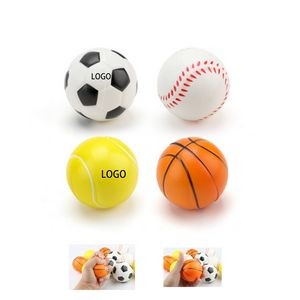 6.3cm Squeezable Stress Ball PU Ball Reliever Ball