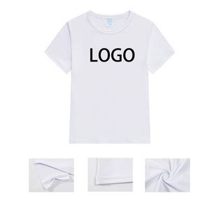 Modal Short sleeve crewneck T-shirt White color