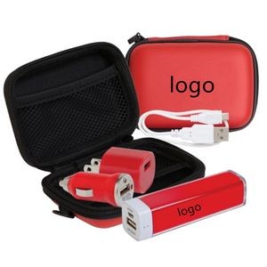 Travel Kit Case with Power Bank