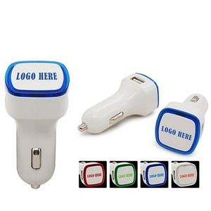 Squeare Dual Port USB Car Charger