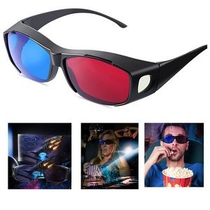 Red And Blue 3D Glasses