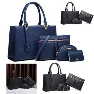 Women Fashion Handbag Wallet Tote Bag Shoulder Bag Set