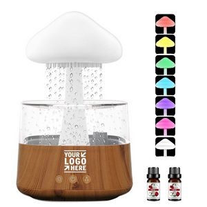 7 Changing Colors Rain Cloud Humidifier and Essential Oil Diffuser