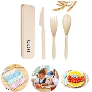 Reusable Travel Utensils Set with Case