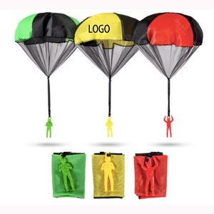Flying Parachute Men