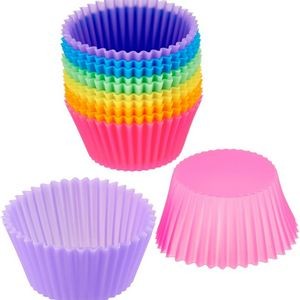 Reusable Silicone Round Baking Cups