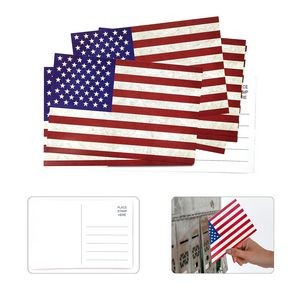 Patriotic American postcard