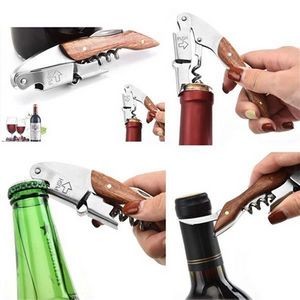 3 In 1 Wine Opener With Foil Cutter