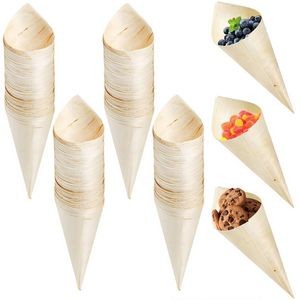 200 Piece Wooden Tasting Cone Set