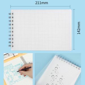 Quad Ruled Graph Paper Spiral Note Pad