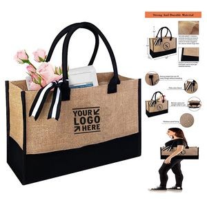 Personalized Initial Tote Bag