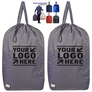 13.78 x 13.78 x 27.56 Inches Washable Travel Laundry Bag