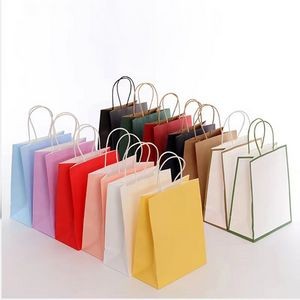 Colorful Paper Bags with Handles