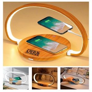 Bedroom Lamp with 10W Fast Wireless Charger