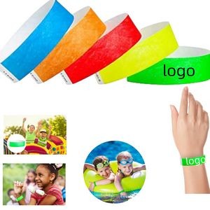 Neon Green Tyvek wristbands for events