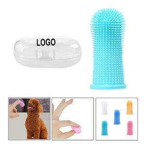 Portable Pet Finger Toothbrushes With Box