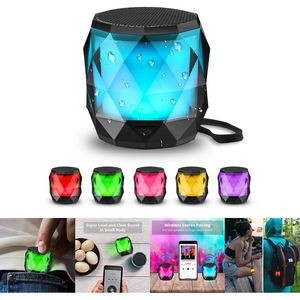 Portable Speaker with Lights